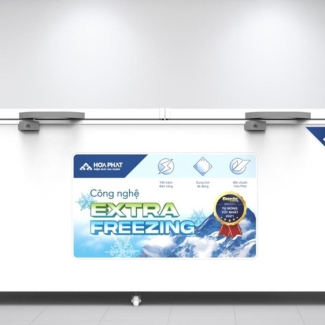 Tủ đông dung tích lớn Hòa Phát Inverter HPF AD8783