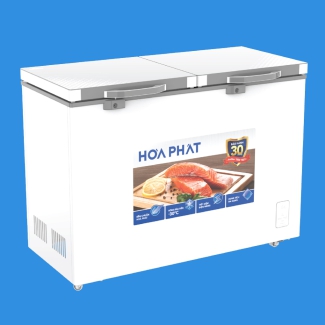Tủ đông Hòa Phát cánh kính 1 ngăn 2 cánh HPF AD6352.T1