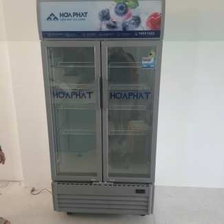 Tủ mát trưng bày Hòa Phát 1 ngăn 2 cánh HSR D8723