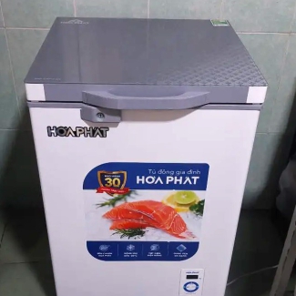 Tủ đông Hòa Phát mặt kính 1 ngăn 1 cánh HPF AD6107.T1