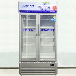 Tủ mát trưng bày Hòa Phát 1 ngăn 2 cánh HSR D6526