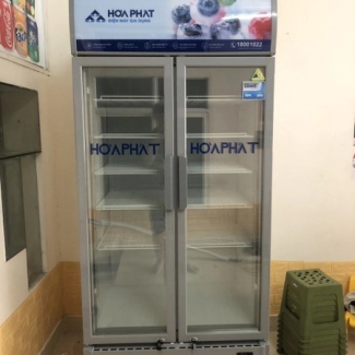 Tủ Mát Trưng Bày Hòa Phát 1 Ngăn 2 Cánh HSR D6723